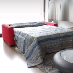 Nicoletti Avery 2.5 Seater Sofa Bed Fabric - thumbnail 6