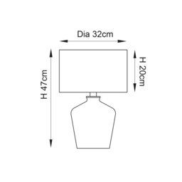 Waldorf Table Lamp - thumbnail 3