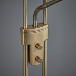 Rome Floor Lamp - Brass - thumbnail 5