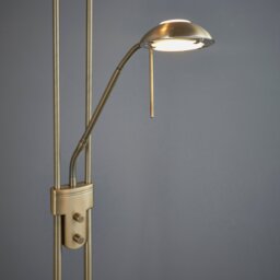 Rome Floor Lamp - Brass - thumbnail 4