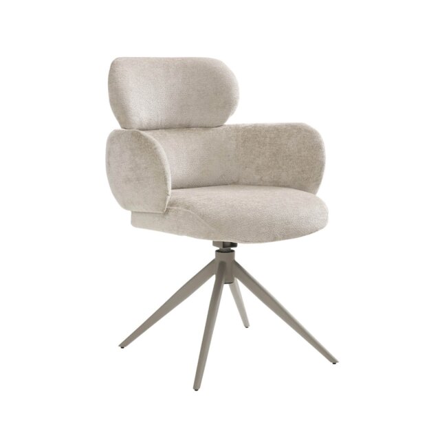 Alaric Dining Chair - Beige - image 1