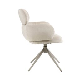 Alaric Dining Chair - Beige - thumbnail 4