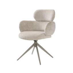 Alaric Dining Chair - Beige - thumbnail 2