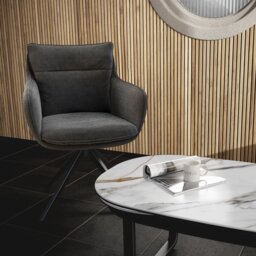 Belfast Dining Chair - Charcoal - thumbnail 4