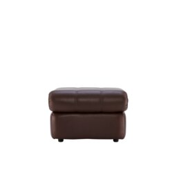 G Plan Chloe Footstool In Leather Leather H