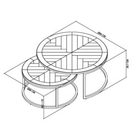 Melbourne Nest of Tables - thumbnail 6