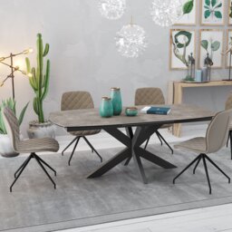 Phoenix Dining Table - Argile - thumbnail 2