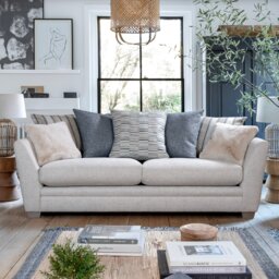 River Pillow Back Grand Sofa Fabric B - thumbnail 2