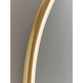 French Oval Mirror - Brass - thumbnail 2