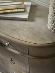 Rustic Curved Chest Of Drawers - thumbnail 3