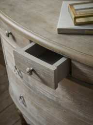 Rustic Curved Chest Of Drawers - thumbnail 2