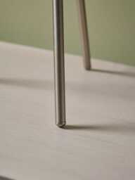 Brushed Silver Tripod Table Lamp - thumbnail 5