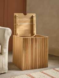 Teak Storage Table - thumbnail 2