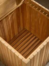 Teak Storage Table - thumbnail 4
