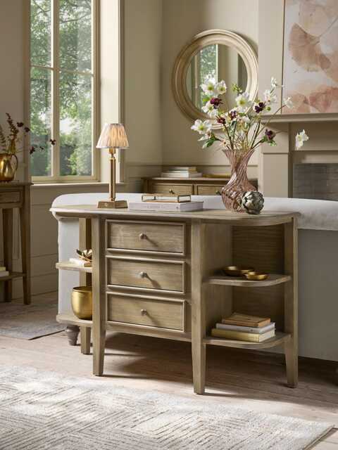 Camille Display Console - Limewashed - image 1