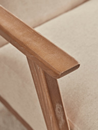 Relaxed Lounge Sofa - Natural Linen - thumbnail 2