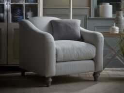 Assan Armchair - Agave Opulent Cotton Velvet - thumbnail 4