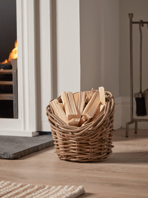 Rattan Kindling Basket - image 1