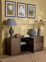 Etched Door Sideboard - thumbnail 2