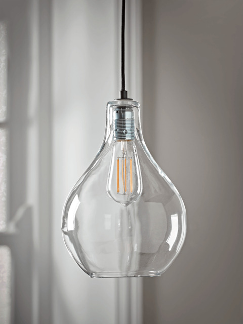 Teardrop Pendant - Clear - image 1