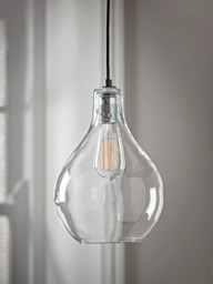 Teardrop Pendant - Clear - thumbnail 1