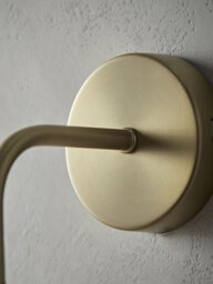 Smoked Ribbed Glass Wall Light - Rectangular - thumbnail 5