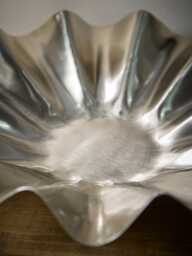 Statement Fluted Bowl - Steel Finish - thumbnail 4