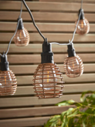 Faux Rattan Festoon Lights - thumbnail 1