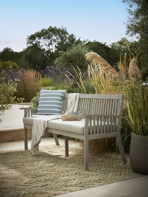 Ravenna Bench - Grey - image 1