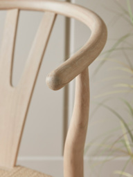 Oak Bow Back Dining Chair - thumbnail 4