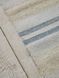 French Blue Striped Runner - thumbnail 2