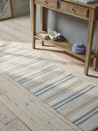 French Blue Striped Runner - thumbnail 1
