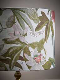Brass Botanical Table Lamp - thumbnail 3