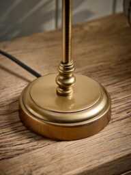 Brass Botanical Table Lamp - thumbnail 4