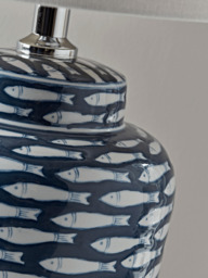 Blue Fish Table Lamp - thumbnail 3
