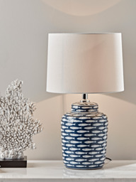 Blue Fish Table Lamp - thumbnail 2