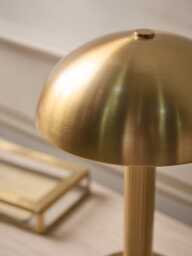 Deco Brass Rechargeable Table Lamp - thumbnail 5