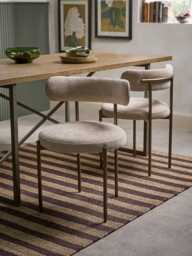 Kiera Upholstered Dining Chair - Set of 2 - thumbnail 1