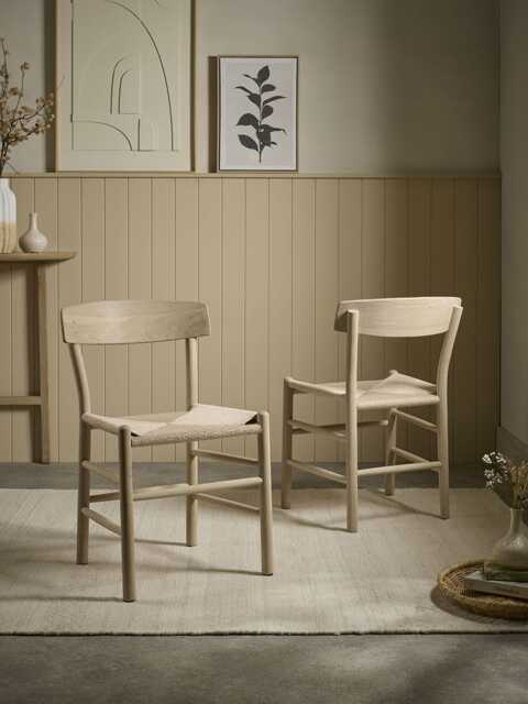 Matera Wooden Dining Chair - Set of 2 - image 1