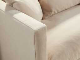 Colmar Three Seater Sofa - Taupe Cotton linen - thumbnail 4