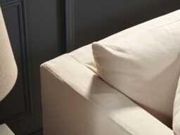 Colmar Three Seater Sofa - Taupe Cotton linen - thumbnail 5