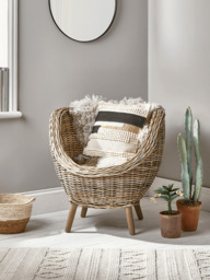 Round Rattan Tub Chair - thumbnail 1