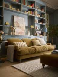 Kiruna Two Seater Sofa - Mink Grey Opulent Cotton Velvet - thumbnail 1