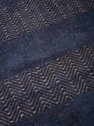 Navy Stripe Flatweave Runner - thumbnail 3