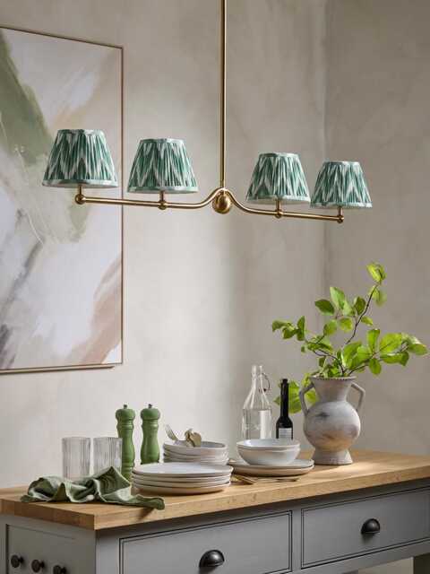 Linear Brass Bar Light - image 1