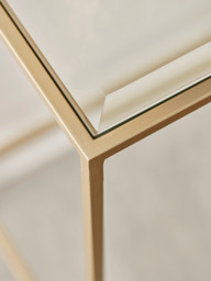 Villette Console Table - Soft Gold - thumbnail 4