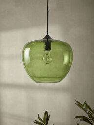 Mia Pendant - Green Glass - thumbnail 1