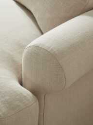 Visby Armchair - Eucalyptus Cotton Stripe - thumbnail 2