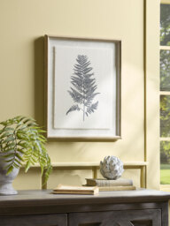 Framed Fern Linen Print