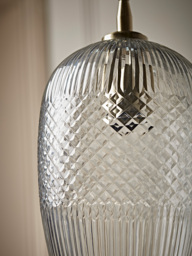 Diamond Glass Pendant - Droplet - thumbnail 3